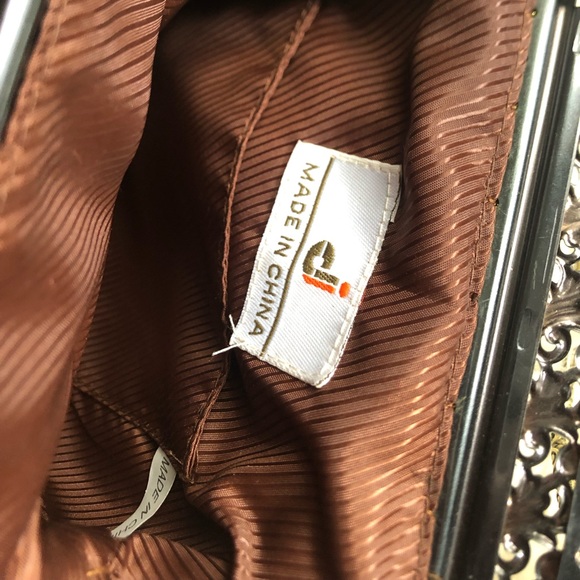 Vintage Beaded Embroidery Hand Bag - Picture 6 of 6